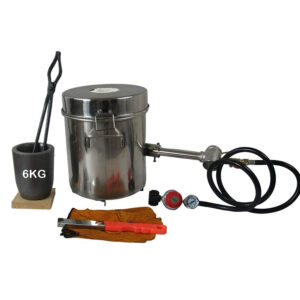 LSMIITTH 6 KG Gas Metal Melting Furnace Refine Propane Forge Casting Tool Gold foundry